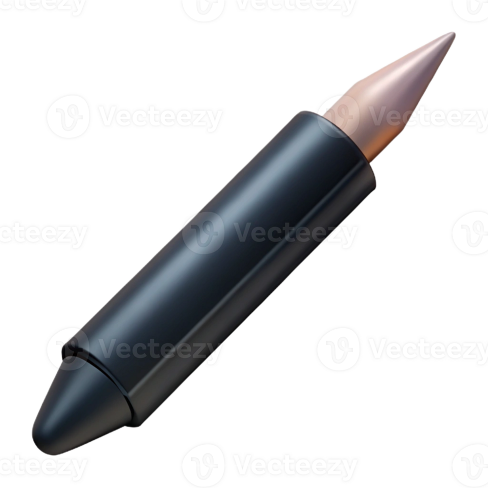 wonderful contemporary Black Eyeliner Pencil with Sharp Tip Isolated genuine png