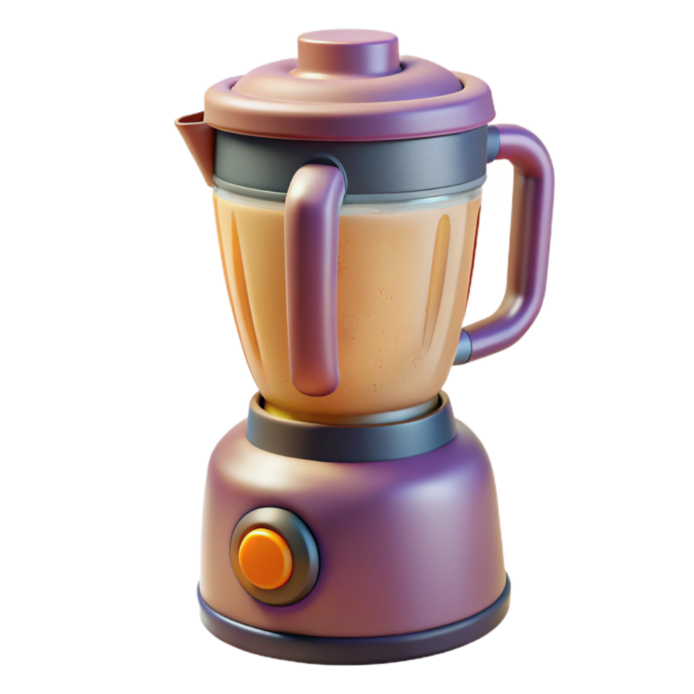 magnificent vintage Blender Isolated Element with Lid detailed png
