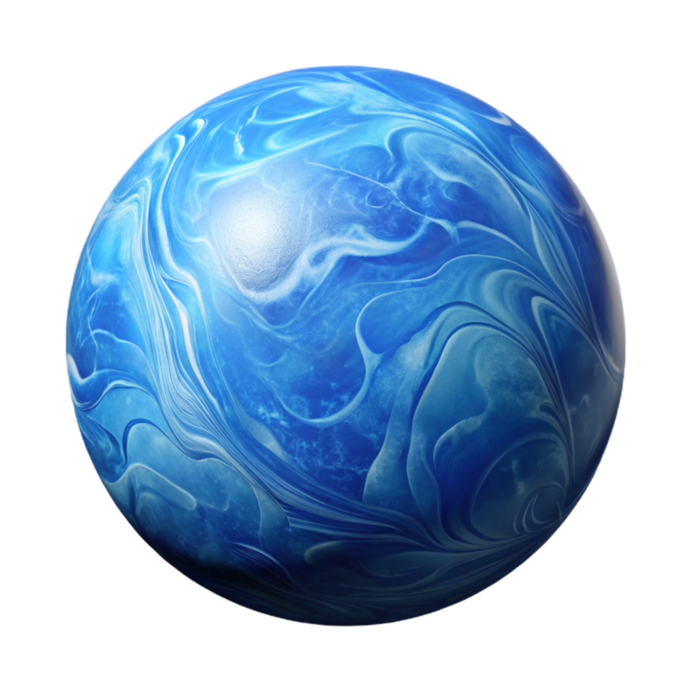 beautiful abstract Blue Marble Texture Isolated detailed png