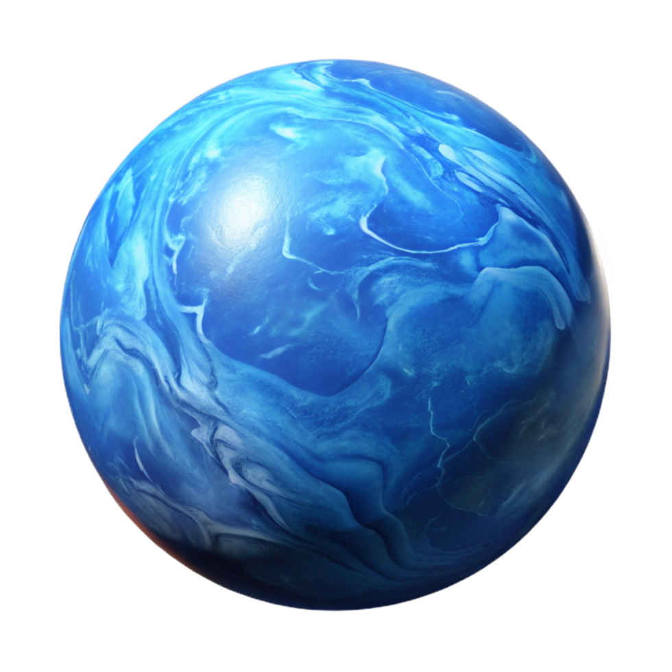 vibrant traditional Blue Marble Texture Isolated high resolution png