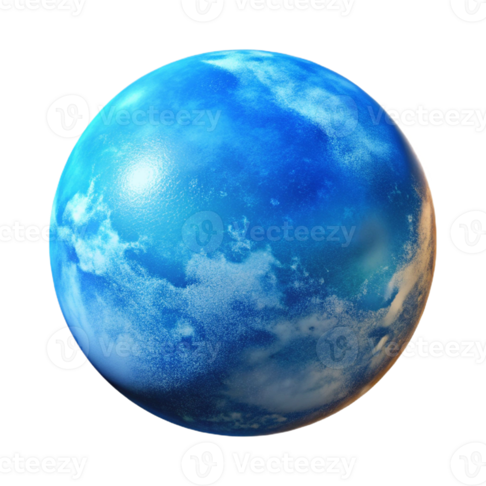 elegant modern Blue Sky Clear Day Gradient Transparent Background premium png