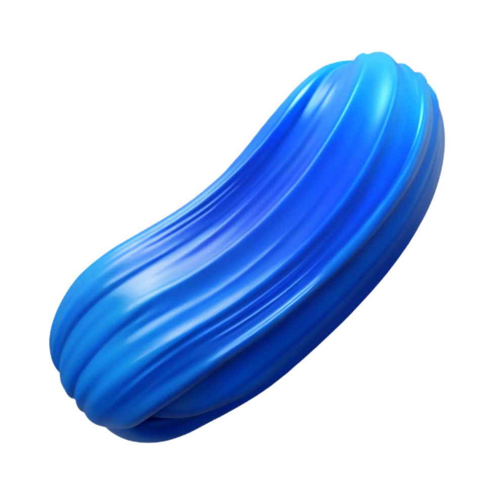 impressive classic Blue Watercolor Paintbrush Stroke Element authentic png