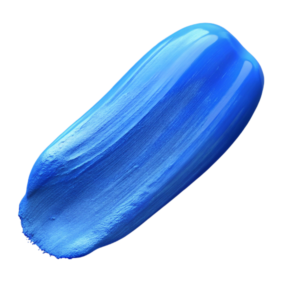 stunning rustic Blue Watercolor Paintbrush Stroke Element 4K png