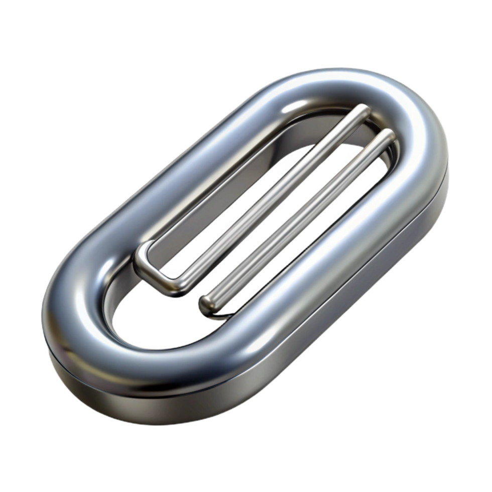 impressive abstract Bobby Pins Set Silver Metal U Shaped Cutout Transparent Background detailed png