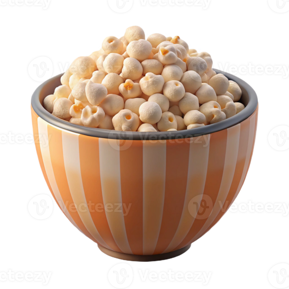extraordinary traditional Bowl of Popcorn Cutout Movie Snack professional png