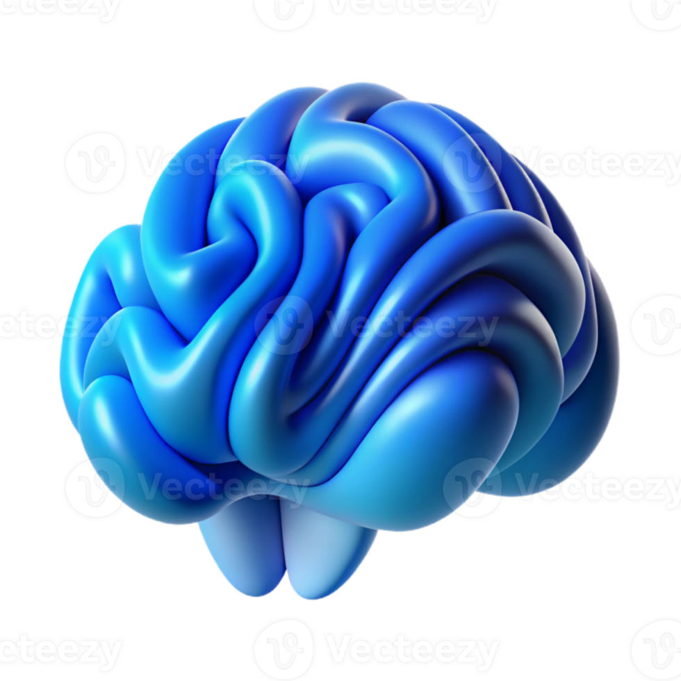 impressive modern Brain Waves Abstract Design Isolated authentic png
