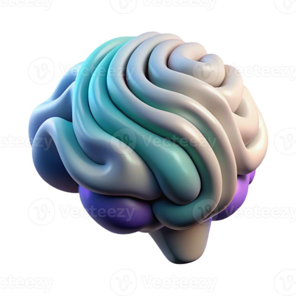 beautiful classic Brain Waves Abstract Design Isolated original png