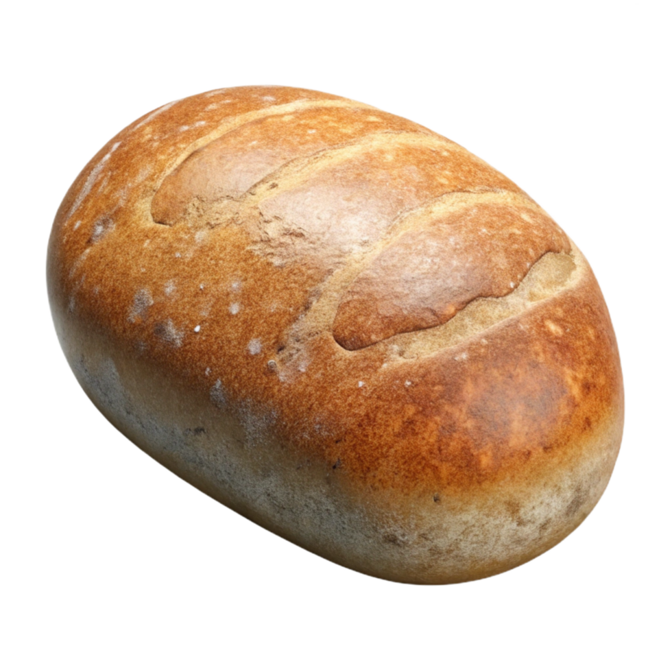 wonderful classic Bread Loaf Isolated with Crusty Texture high quality png