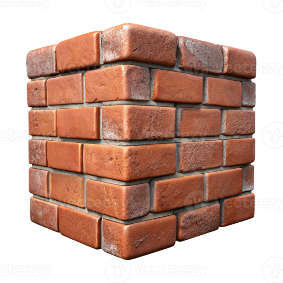 extraordinary creative Brick Wall Texture Weathered Appearance Cutout Element high resolution png