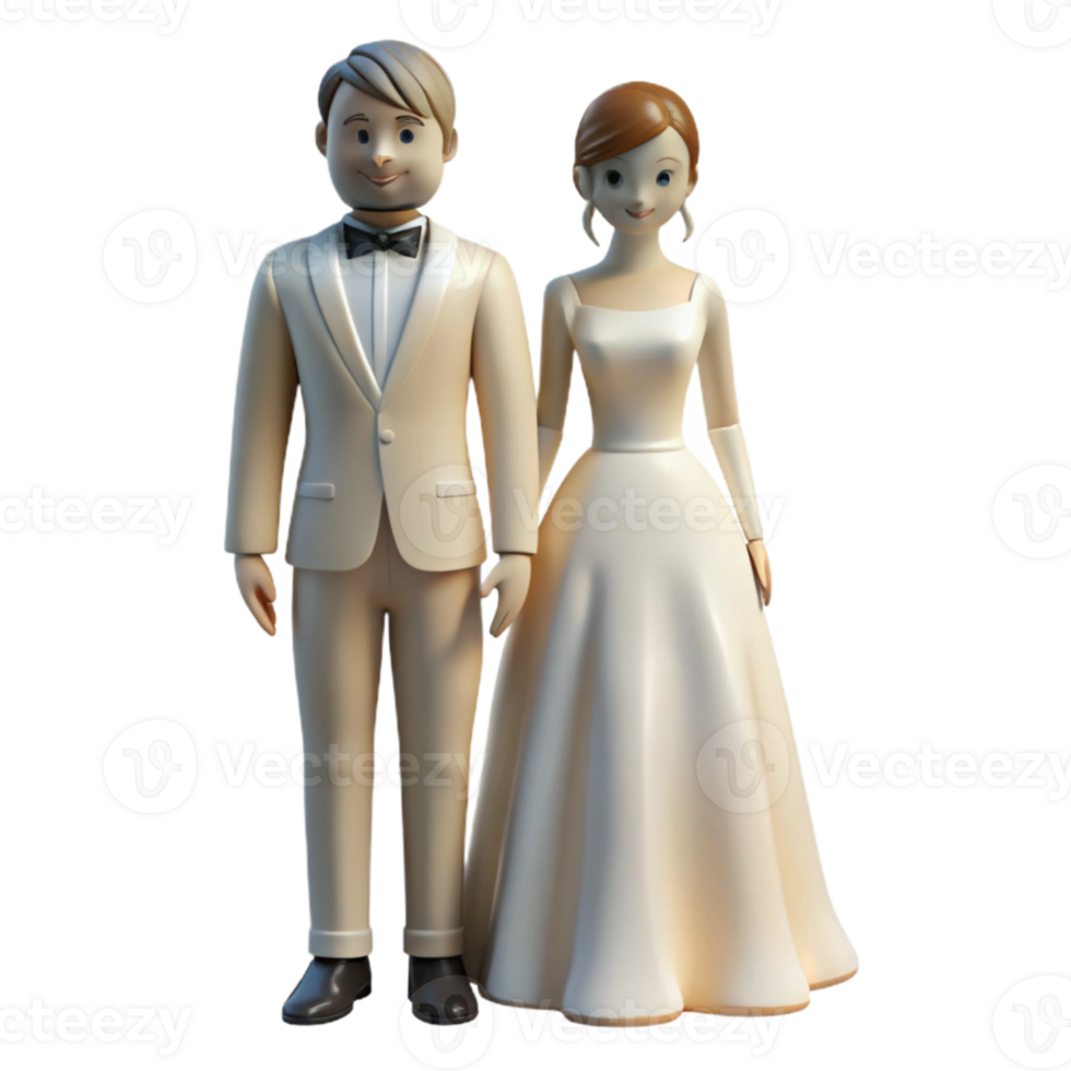 stunning minimalist Bride and Groom Silhouettes Cutout high quality png