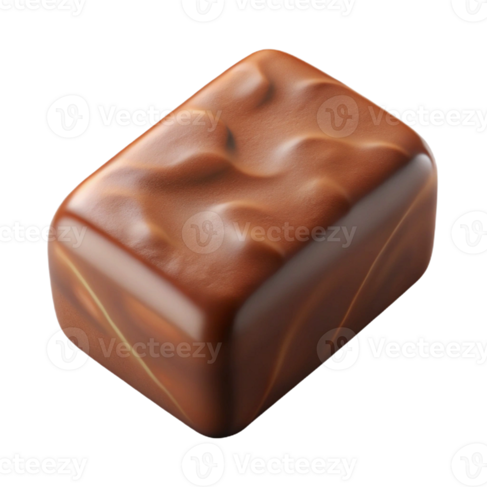 impressive classic Brown Bar of Soap Unwrapped Isolated detailed png