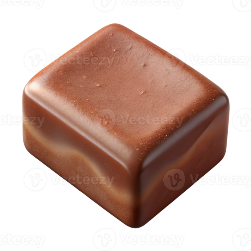 serene abstract Brown Bar of Soap Unwrapped Isolated original png