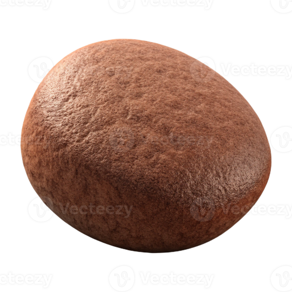 elegant classic Brown Konjac Sponge Isolated on Transparent Background genuine png