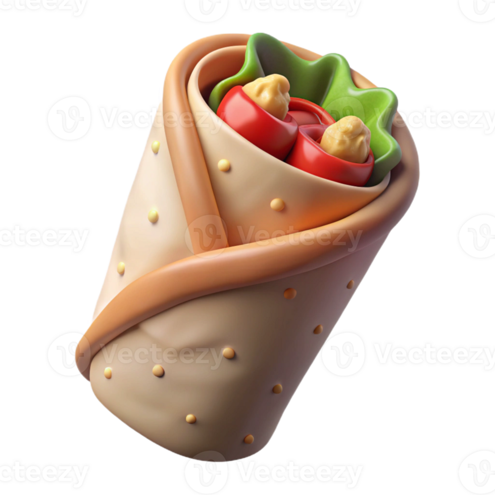 stunning vintage Burrito Transparent Background Wrapped exclusive png