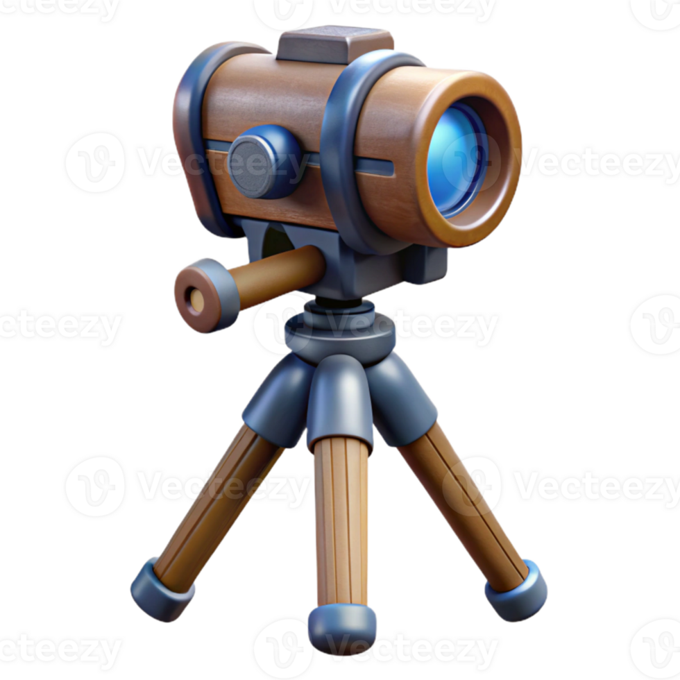 extraordinary creative Camera Tripod with Head Cutout Element high quality png