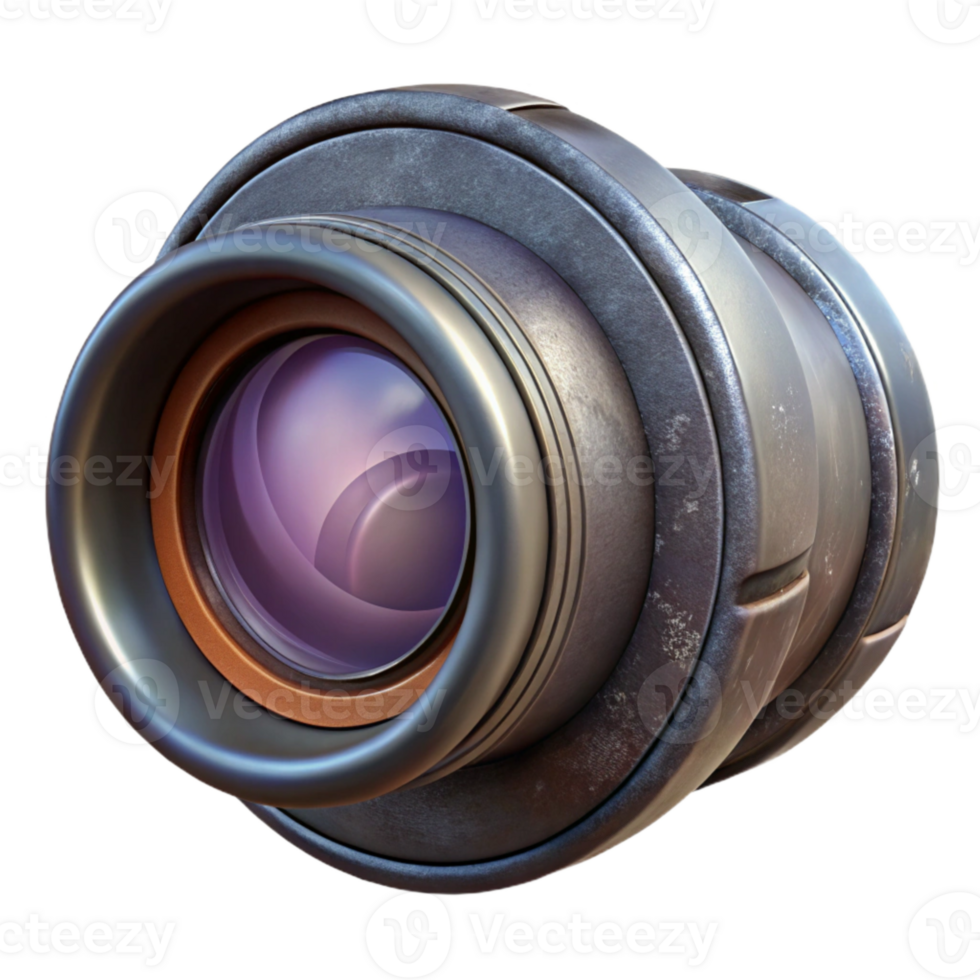 extraordinary rustic Camera Lens Close Up Isolated original png