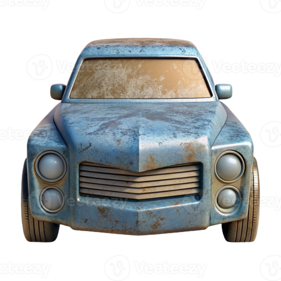 elegant abstract Car Front View Cutout premium png