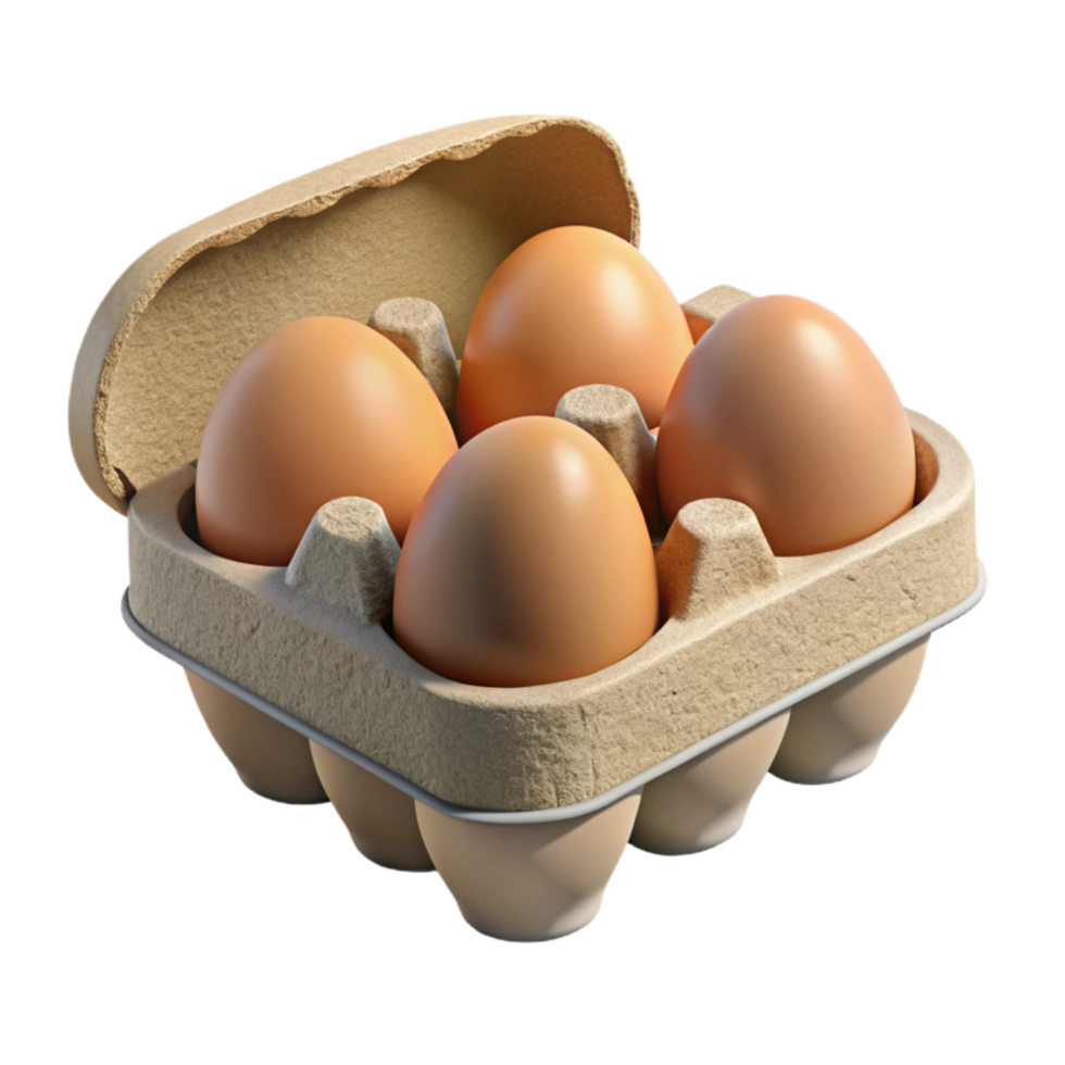 extraordinary minimalist Carton of Eggs Cutout Transparent Background exclusive png