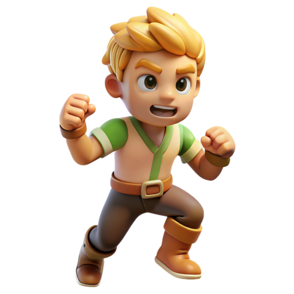 magnificent classic Cartoon Character Attacking Animation Transparent high resolution png