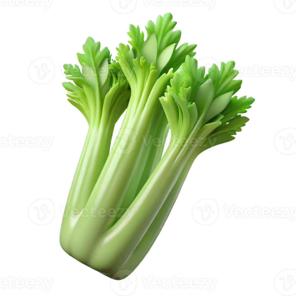 extraordinary traditional Celery Stalks Cutout Element detailed png