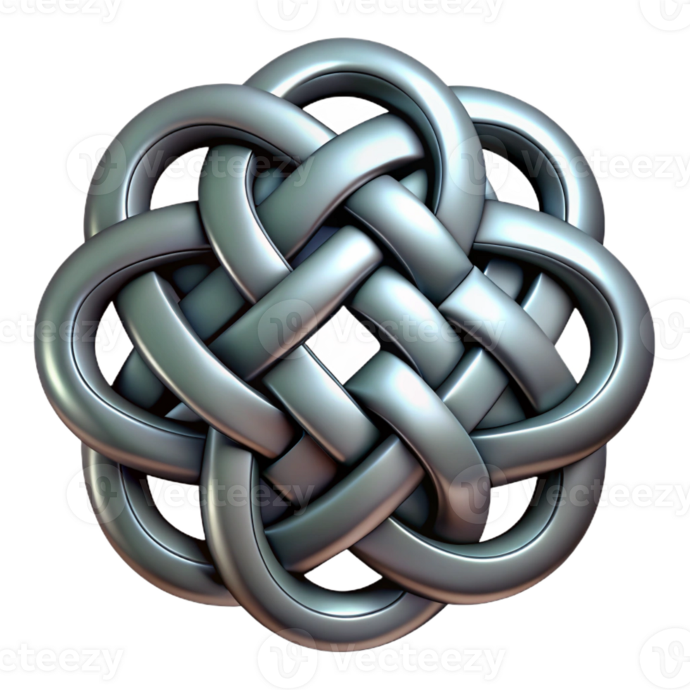 elegant rustic Celtic Knot Design Intricate Isolated Element exclusive png