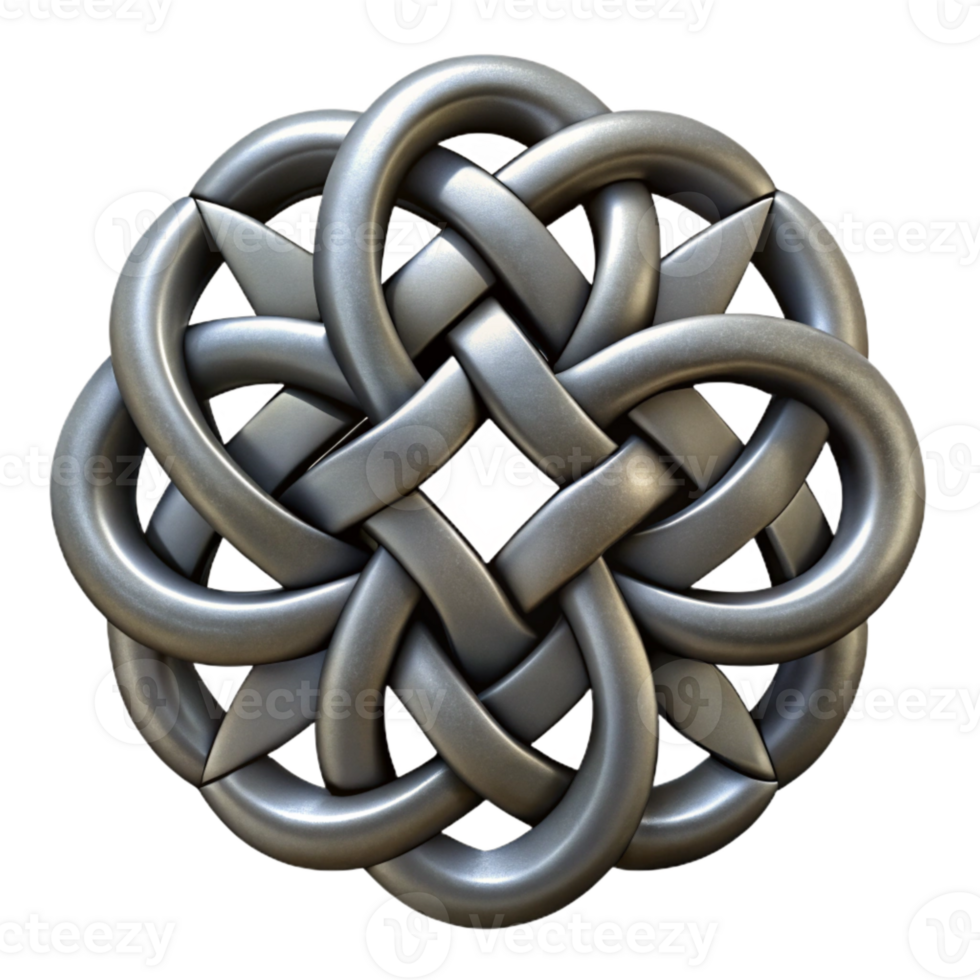 dramatic classic Celtic Knot Design Intricate Isolated Element exclusive png