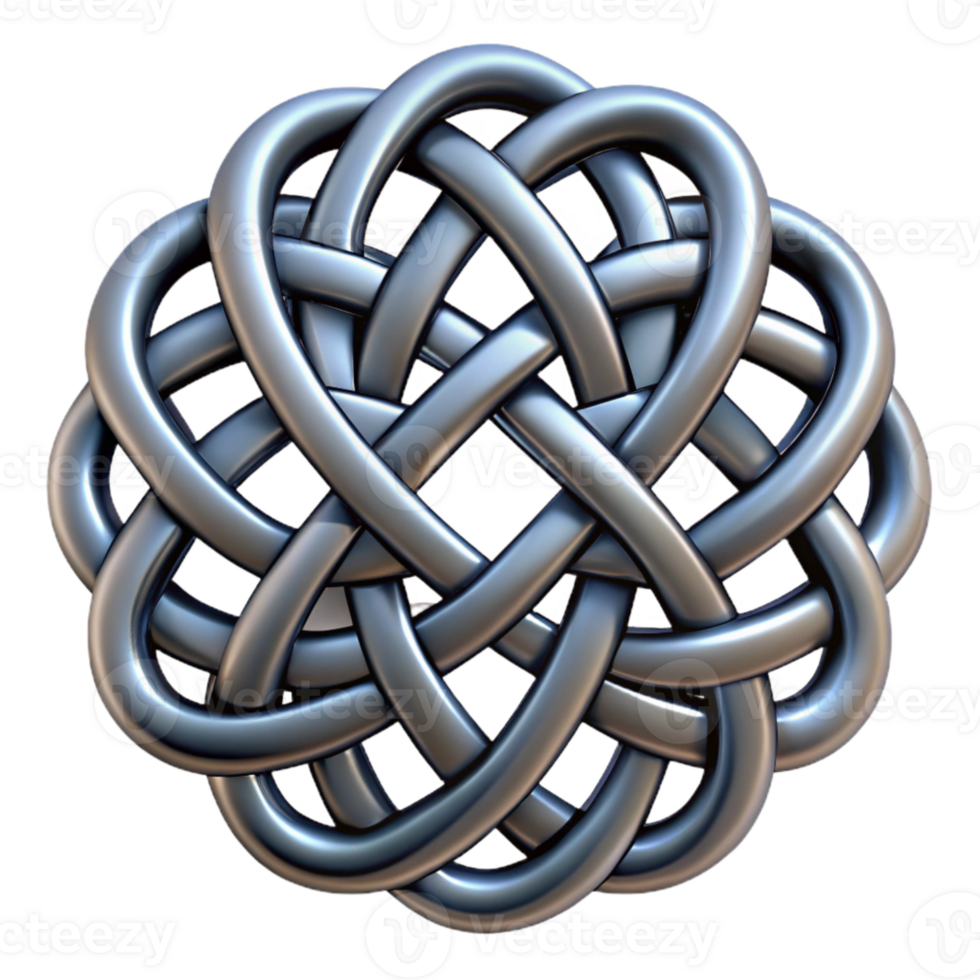 stunning vintage Celtic Knot Design Intricate Isolated Element high resolution png