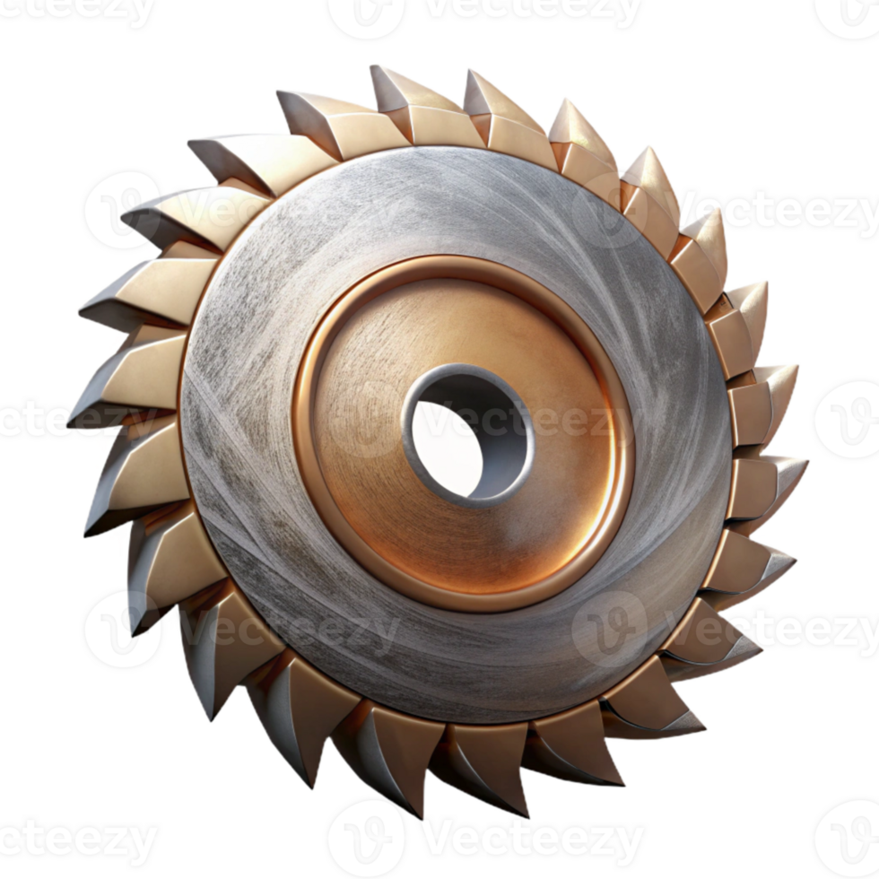 serene classic Circular Saw Blade Close Up Cutout Element authentic png