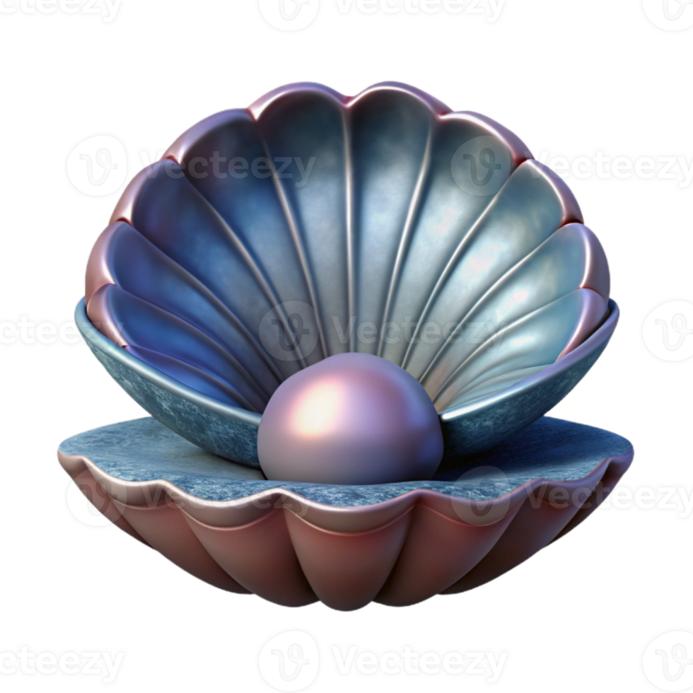 wonderful classic Clam Shell Open Isolated authentic png