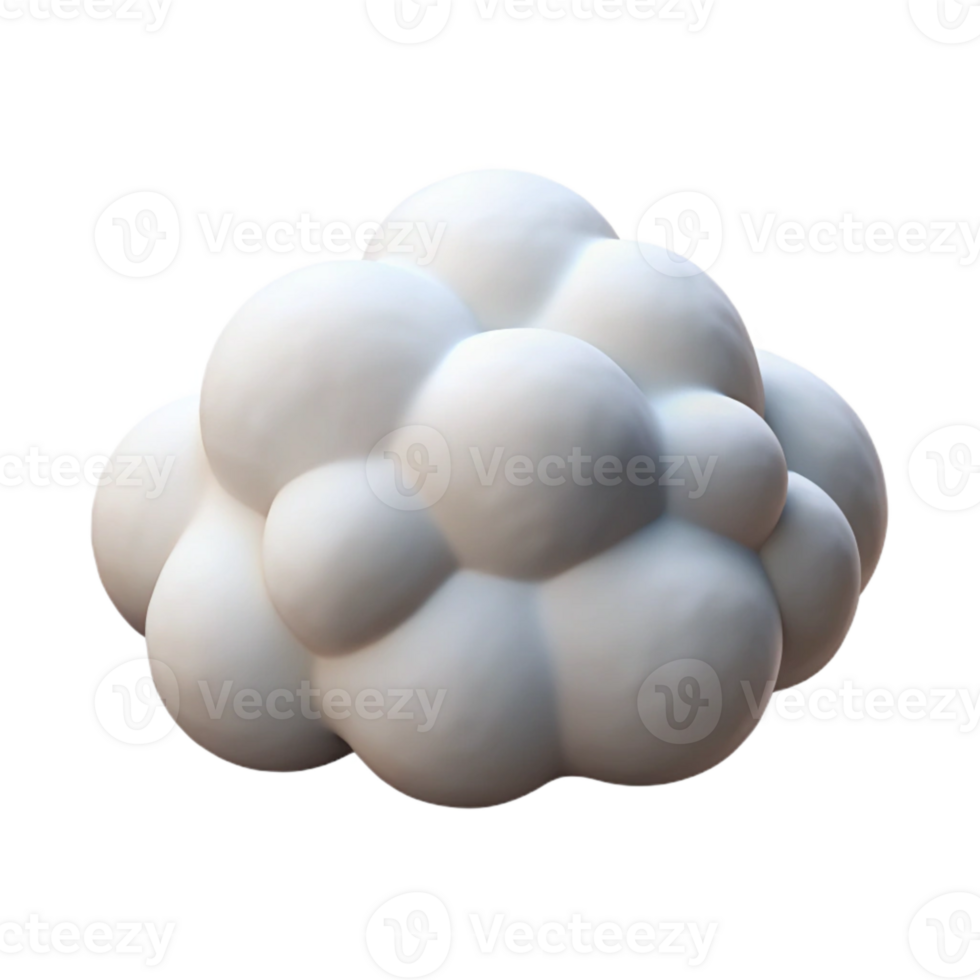 stunning abstract Cloud Formation White Puffy Clouds Transparent Background premium png