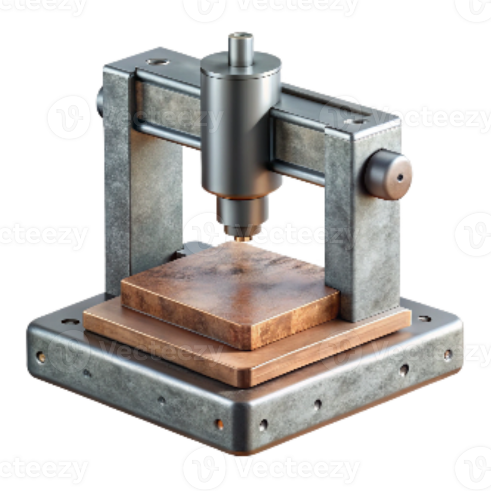 wonderful modern Cnc Machine Cutting Metal Isolated high quality png