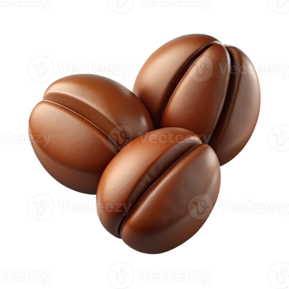 magnificent traditional Coffee Beans Isolated with Roasted Texture high quality png