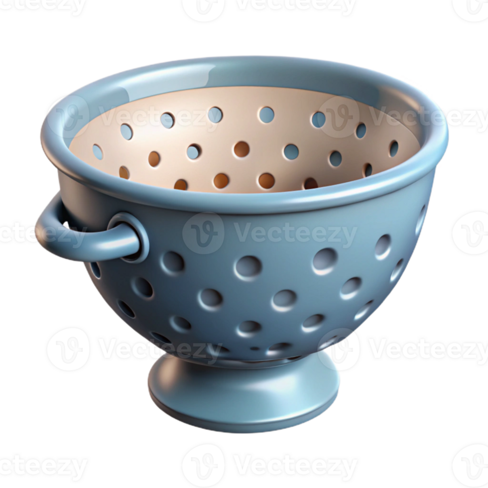 vibrant abstract Colander Cutout Transparent Background 4K png