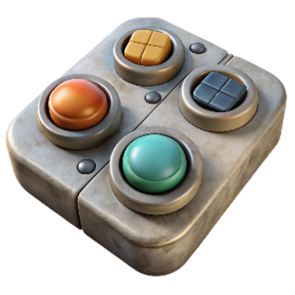 stunning traditional Control Panel Buttons and Dials Cutout premium png