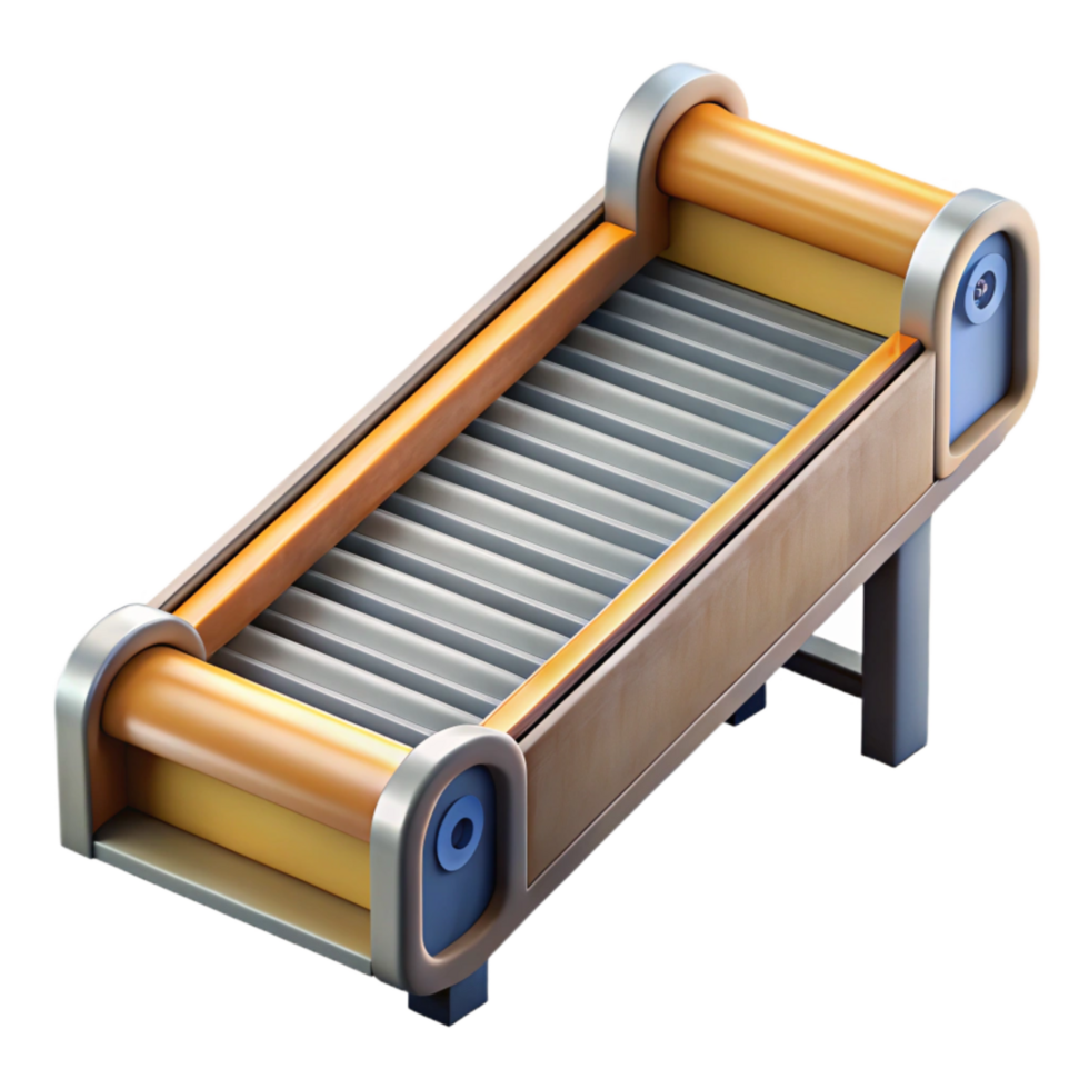 dramatic traditional Conveyor Belt Empty Top View Cutout genuine png