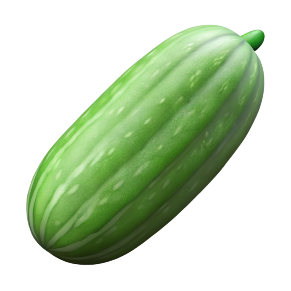 wonderful classic Cucumber Whole Vegetable Cutout with Transparent Background premium png