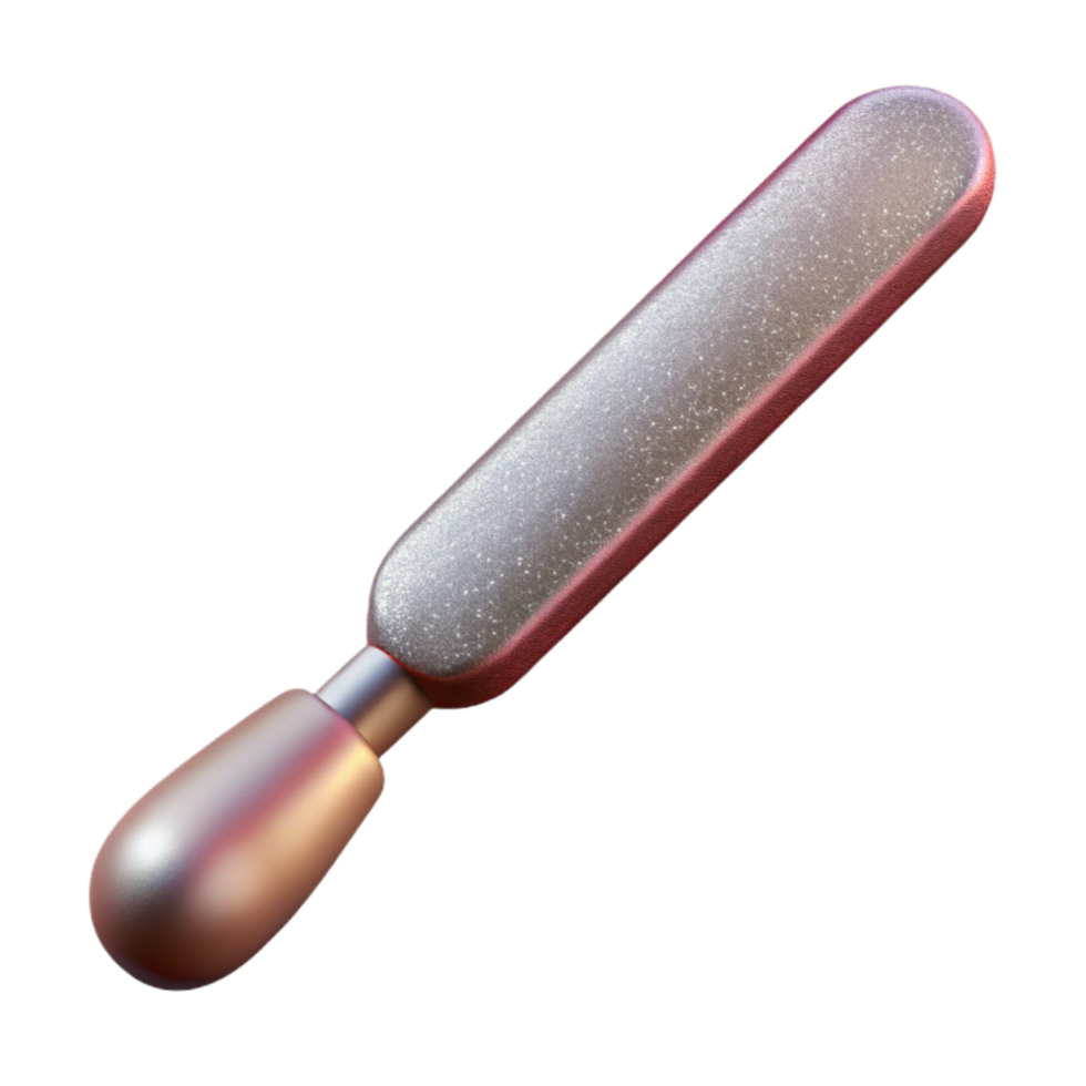 stunning abstract Cuticle Pusher Metal Double Ended Isolated exclusive png