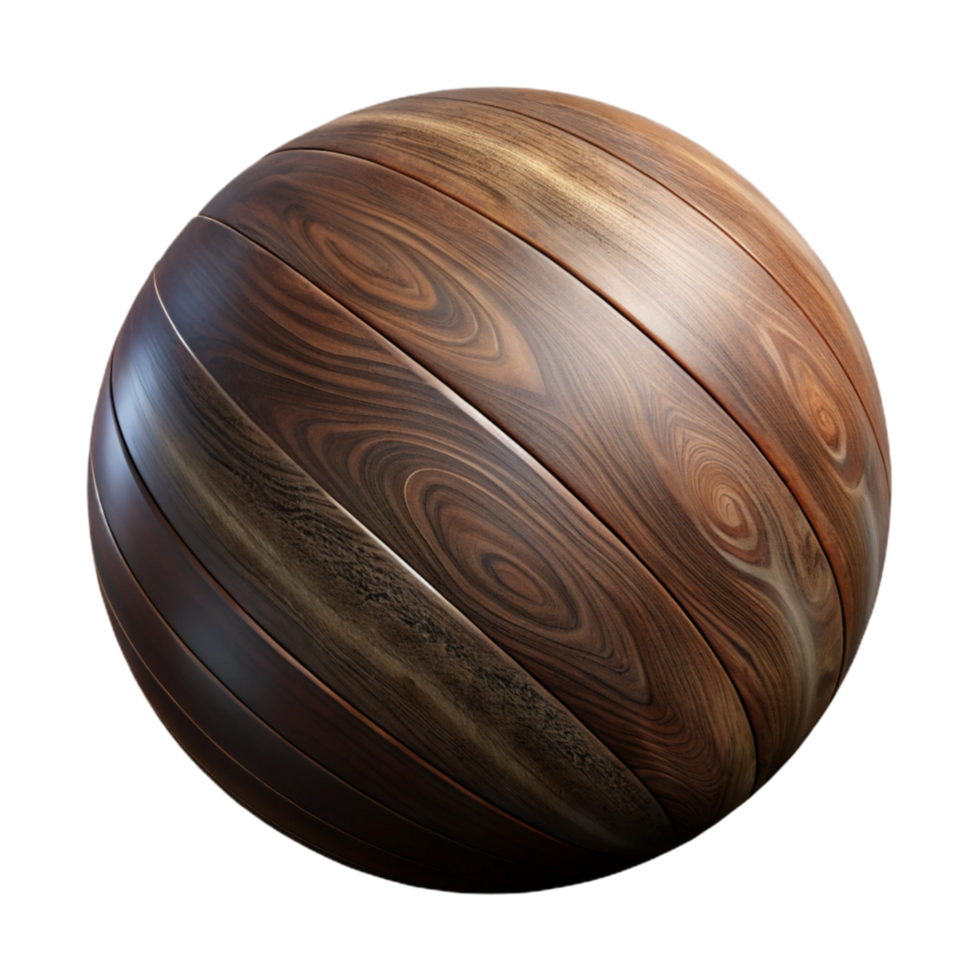 dramatic creative Dark Brown Wood Grain with Transparent Background authentic png