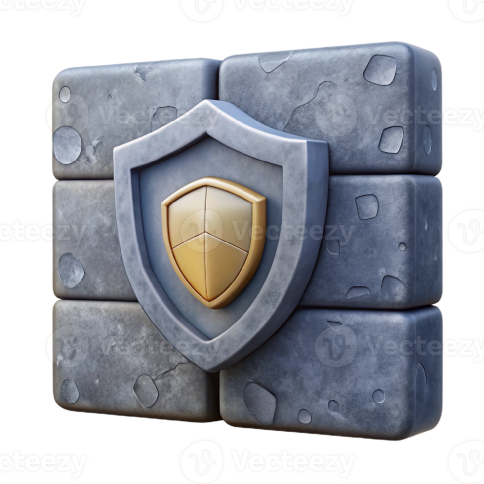 extraordinary creative Data Protection Wall Icon Gray Solid Transparent Background authentic png