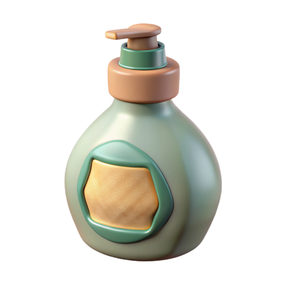 impressive traditional Dish Soap Bottle Cutout with Label high quality png