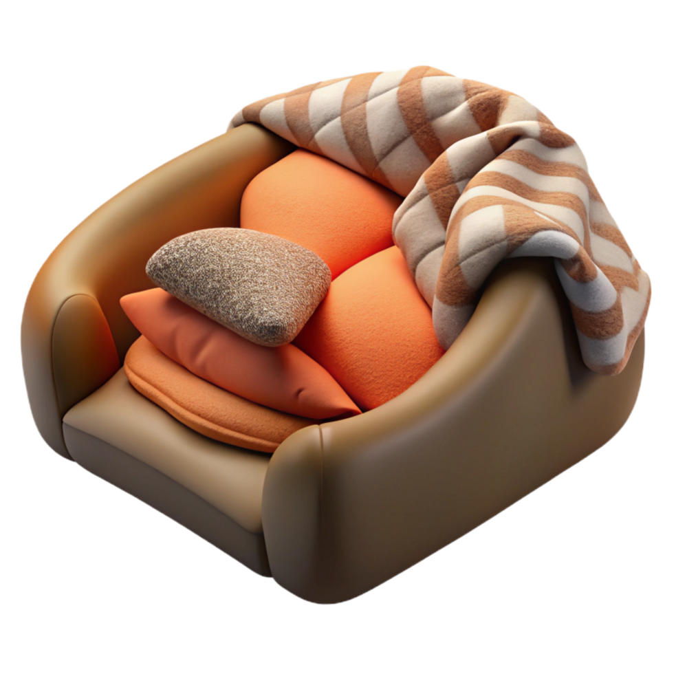 stunning classic Dog Bed with Blanket Cutout premium png