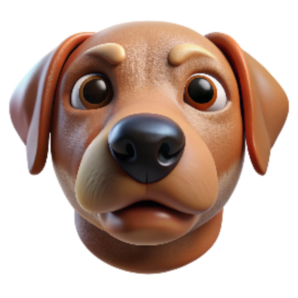 dramatic minimalist Dog Nose Close Up Isolated Element Transparent Background high quality png