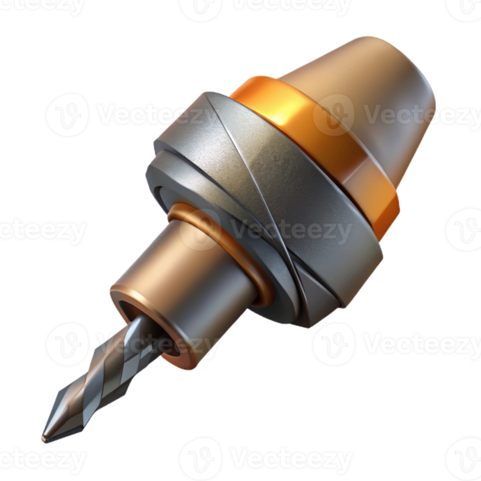 dramatic minimalist Drill Bit Sharp Point Isolated 4K png