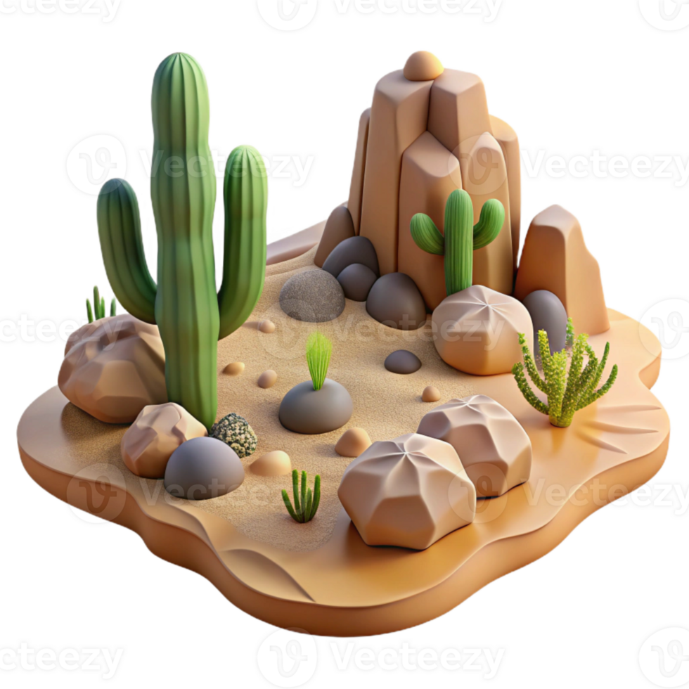 stunning vintage Drone Image of Desert Landscape with Rock Formations Transparent Background professional png
