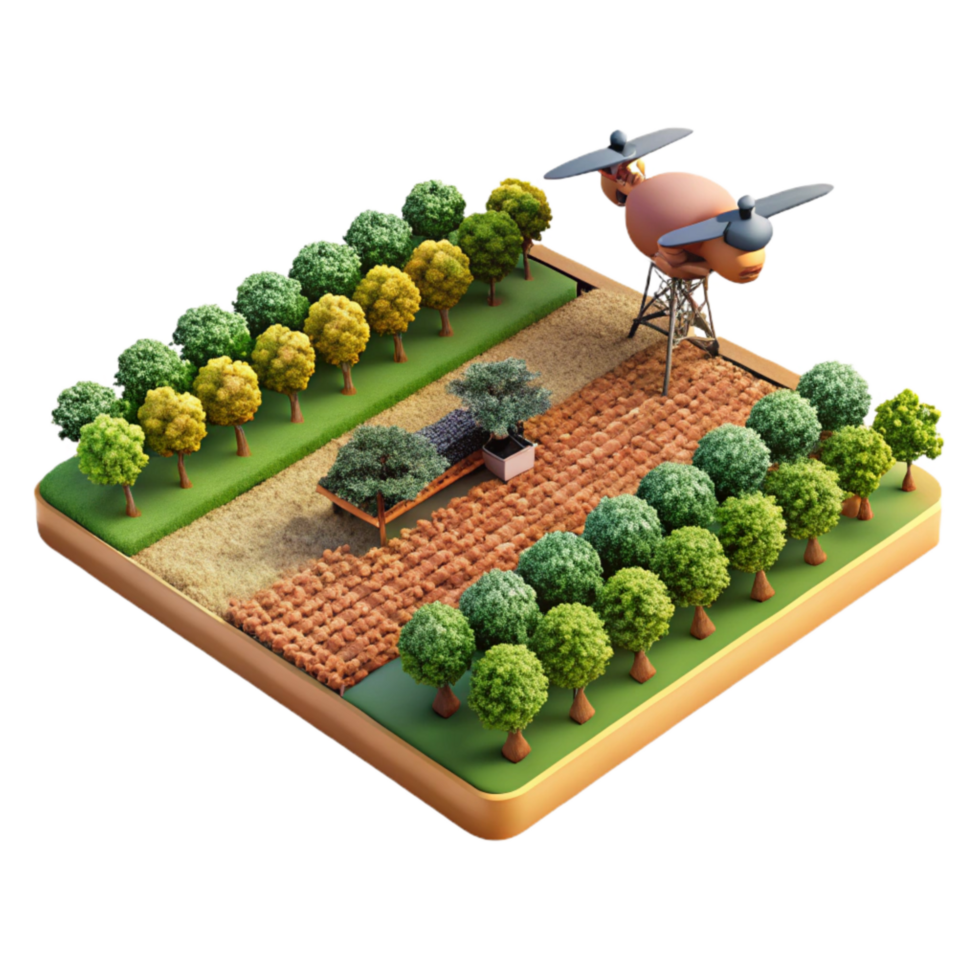 dramatic rustic Drone Photograph of Vineyard During Harvest Isolated professional png