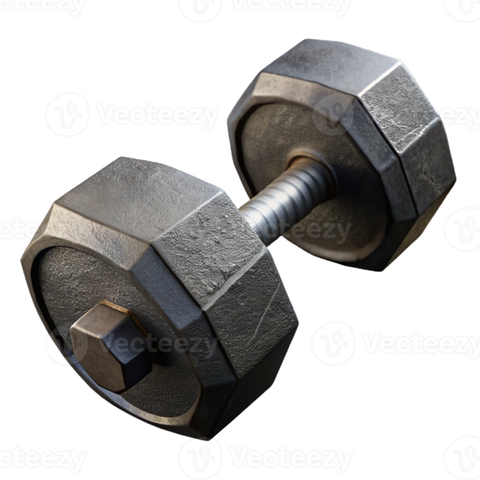 extraordinary vintage Dumbbell Hexagonal Rubber Black Transparent Cutout high resolution png