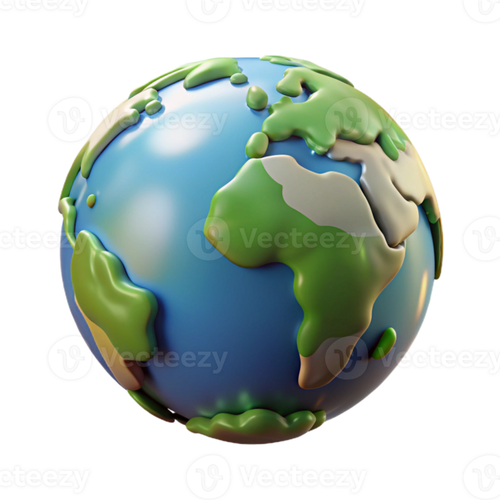 vibrant classic Earth Globe Rotating Animation Frames Cutout authentic png