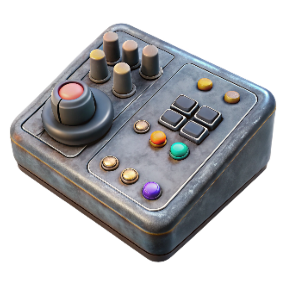 beautiful traditional Editing Console Control Panel Isolated genuine png