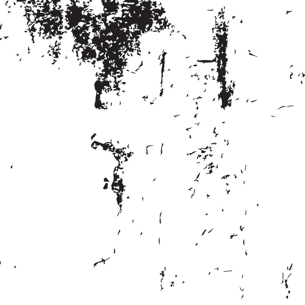 Black and White Rough Grunge Pattern vector