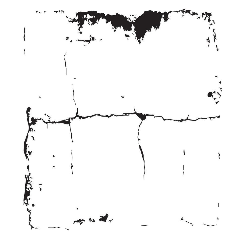 Wavy and Smudged Ink Grunge Effect vector